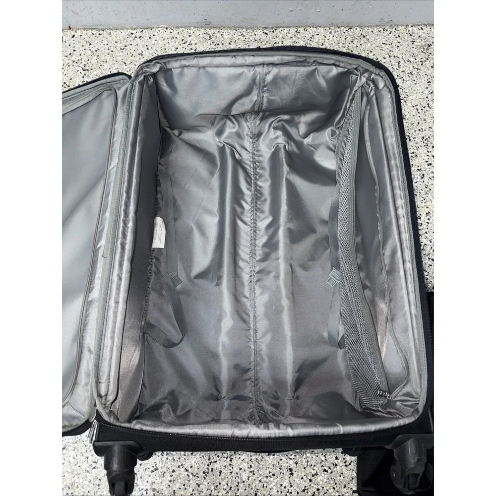 Samsonite 3 Piece Bundle Black Softside Spinner Expandable Carry On Check In 30
